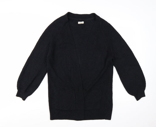 FatFace Women's Black Long Sleeve Knit Cardigan UK 10