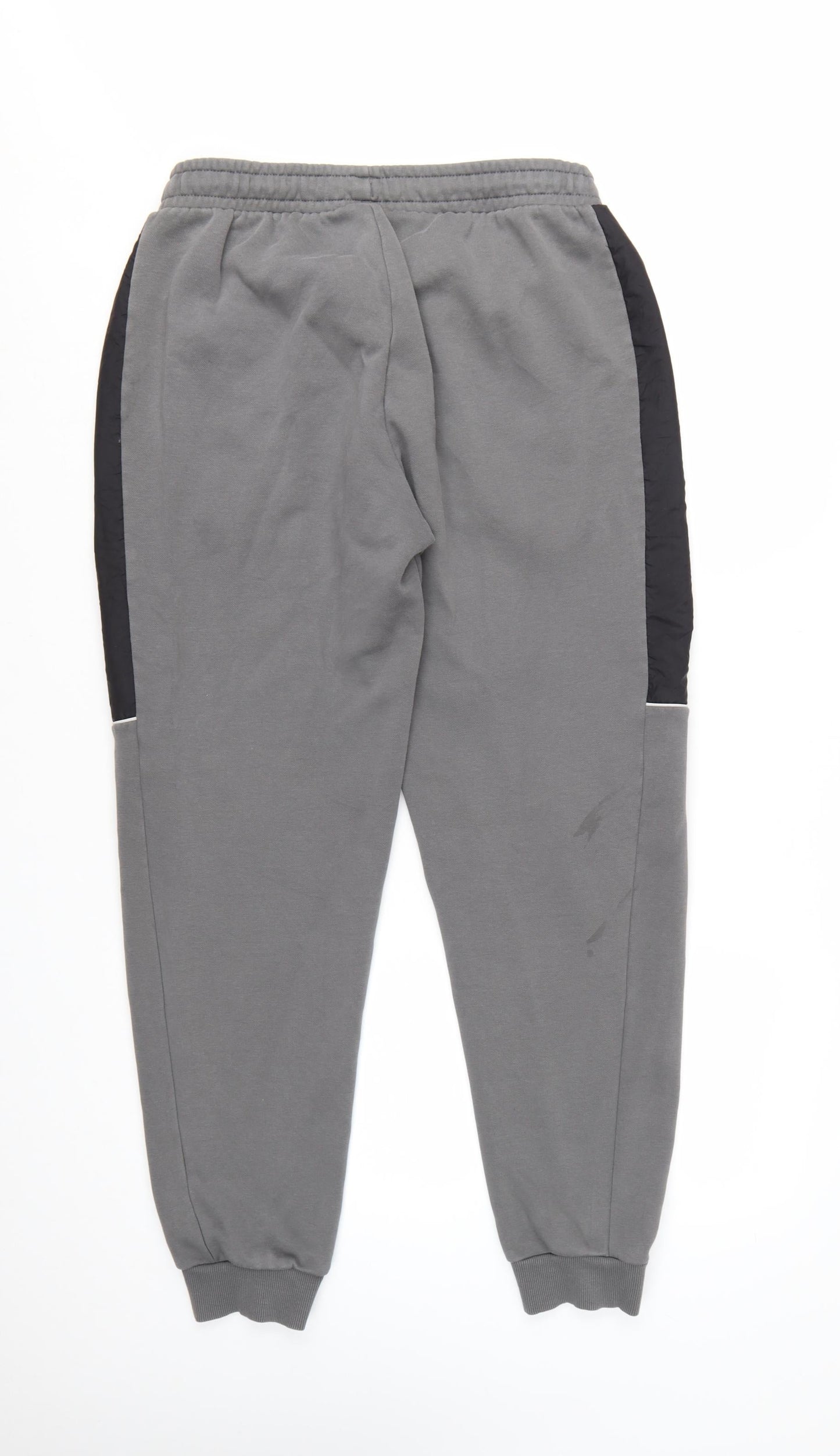 Puma Men's Grey Jogger Trousers L Casual Sportswear
