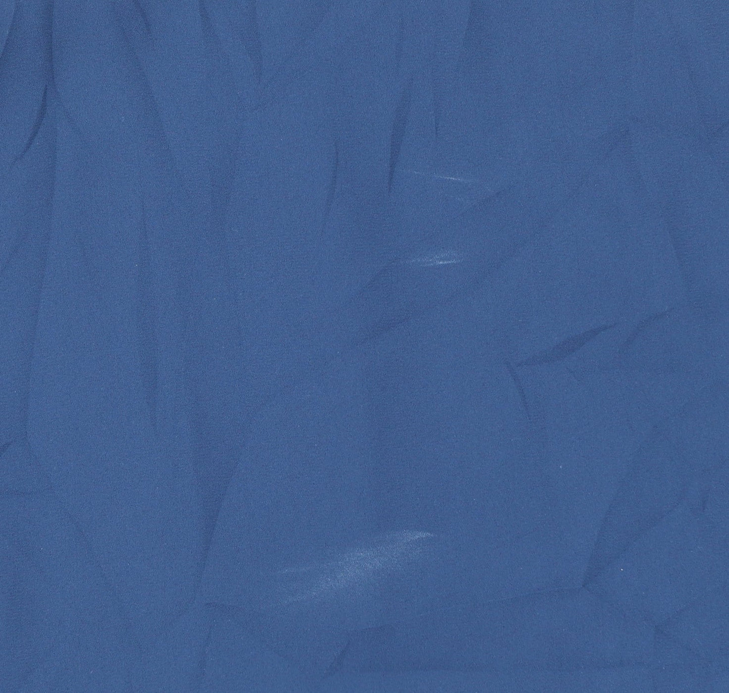 Oasis Women Blue V-Neck Shift Dress Size 8 Knee Length Lightweight