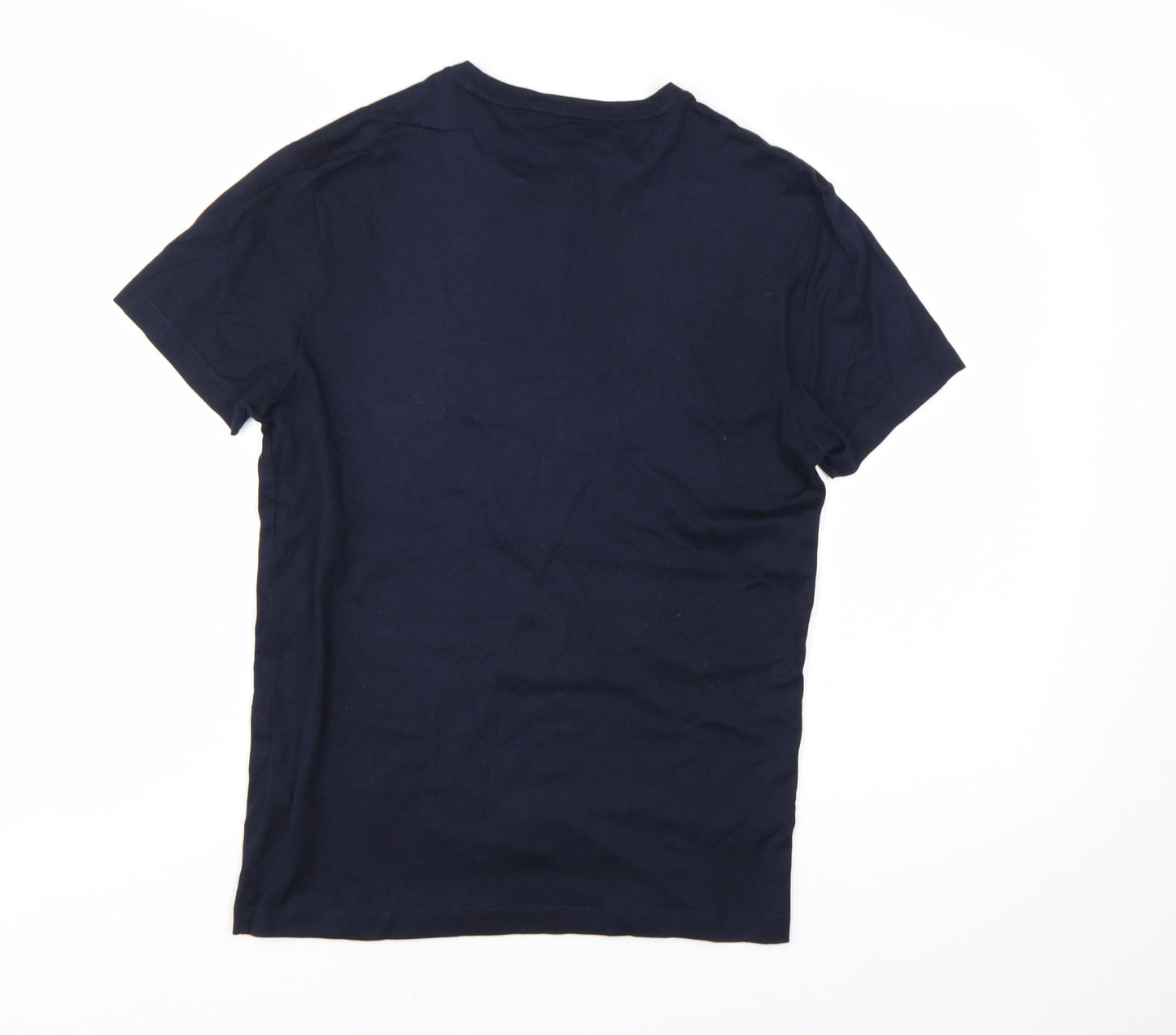 Paul & Shark Women's Blue Cotton Yachting Logo T-Shirt Size S