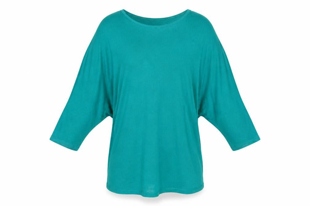 C.H. Designer Women’s Green Acrylic Relaxed Pullover Jumper Size 12