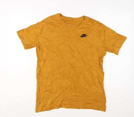 Prewornwholesale purple cropped slim fit active T-shirt with short sleeves and a high neckline.