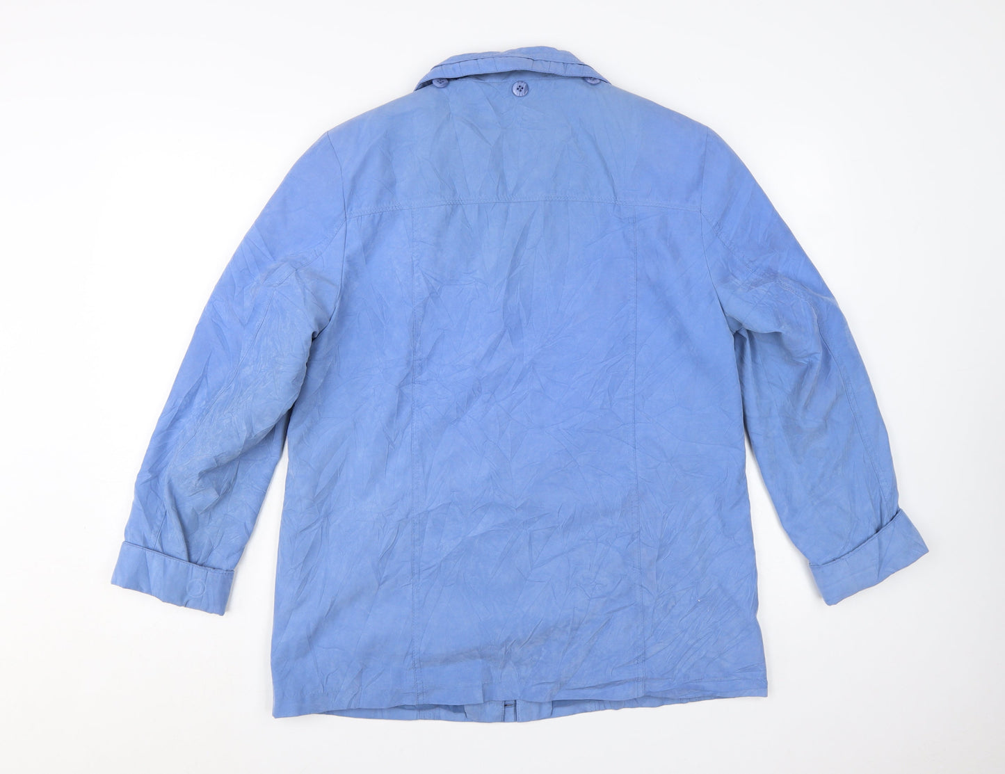 Cotswold Collections Women's Blue Size 12 Mid-Length Basic Jacket
