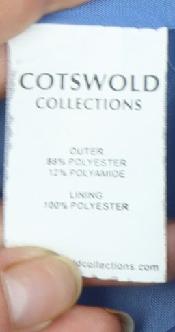 Cotswold Collections Women's Blue Size 12 Mid-Length Basic Jacket