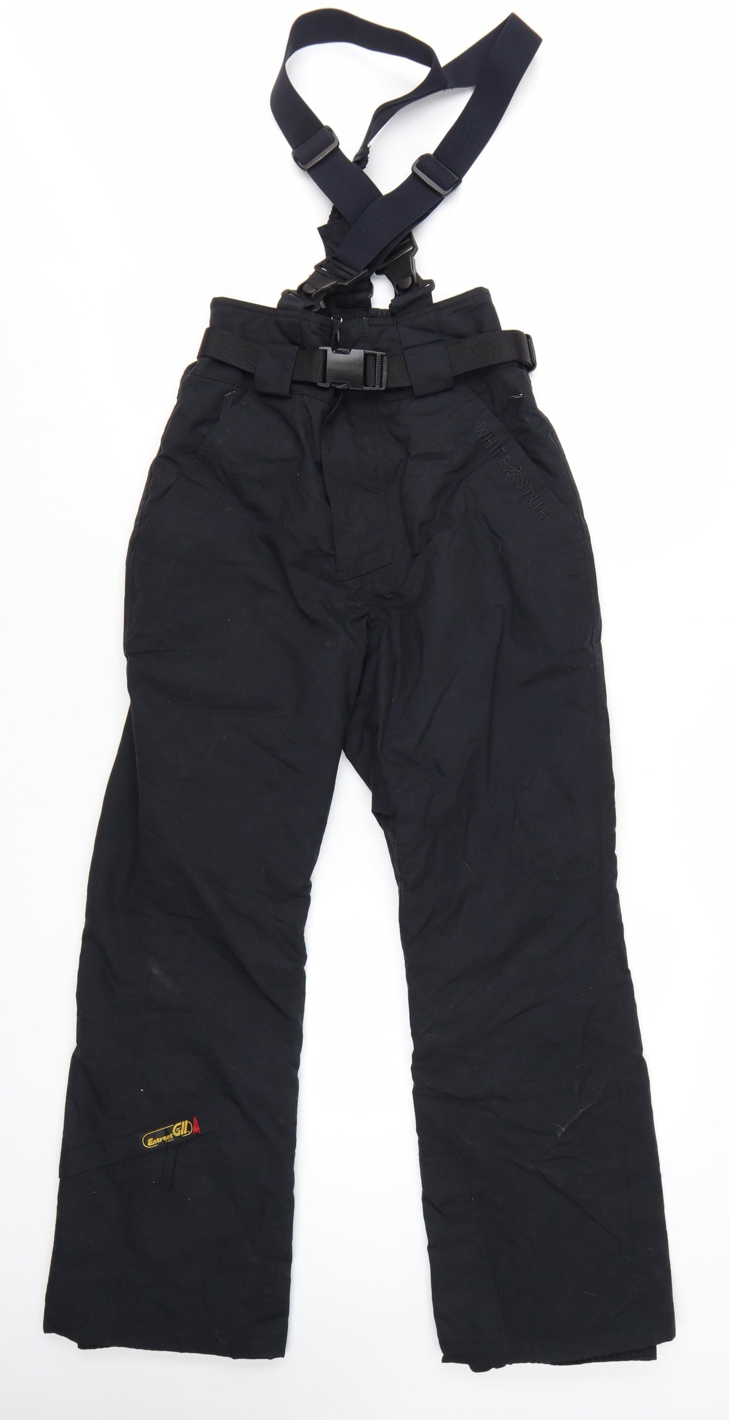 White Stuff Women's Black Snow Pants S Waterproof Insulated Winter Trousers