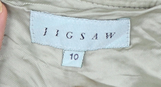 Jigsaw Women Multicoloured Tweed A-Line Wool Skirt Size 10