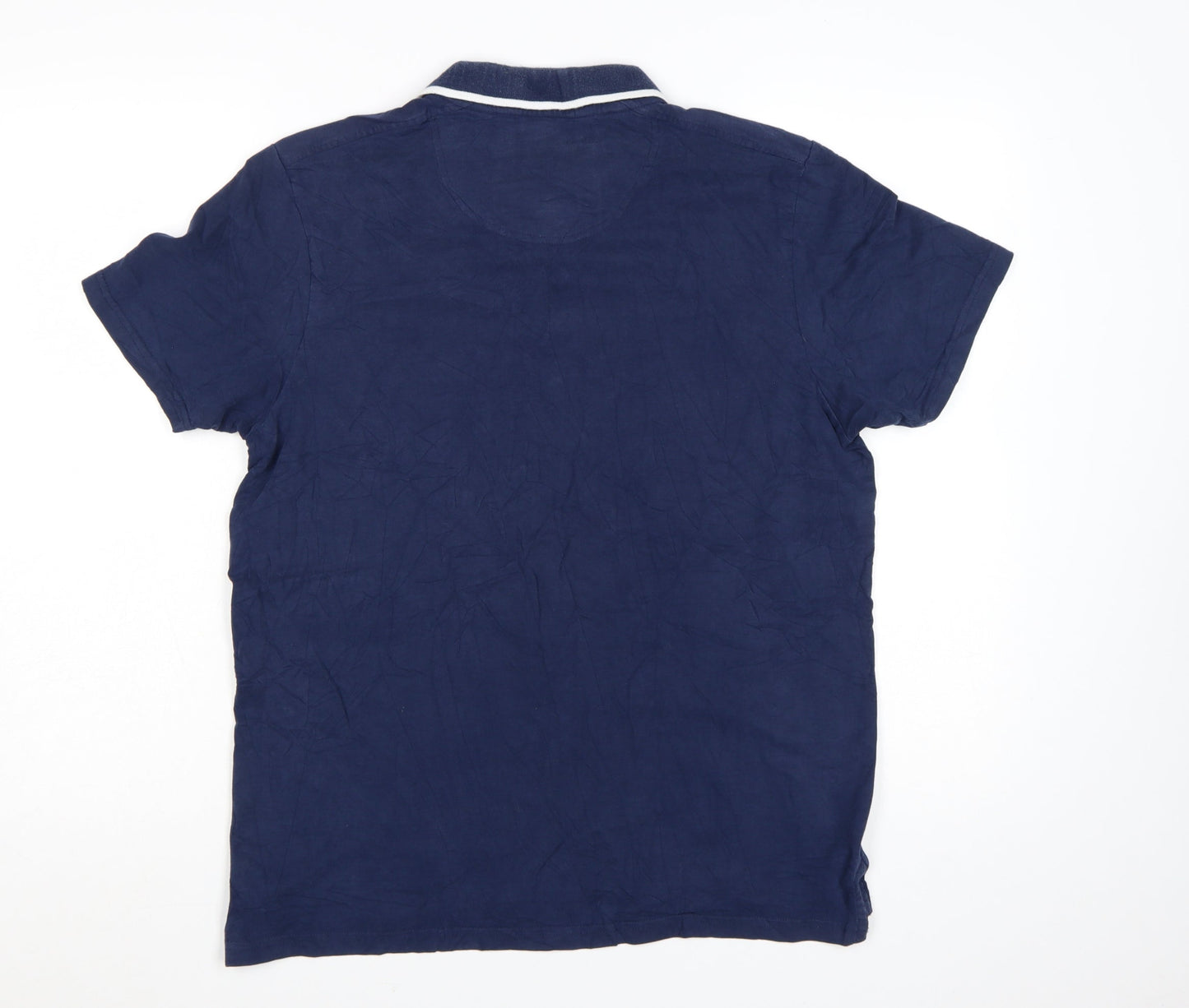 SoulCal & Co Men's Blue Polo Shirt Size M Casual Cotton