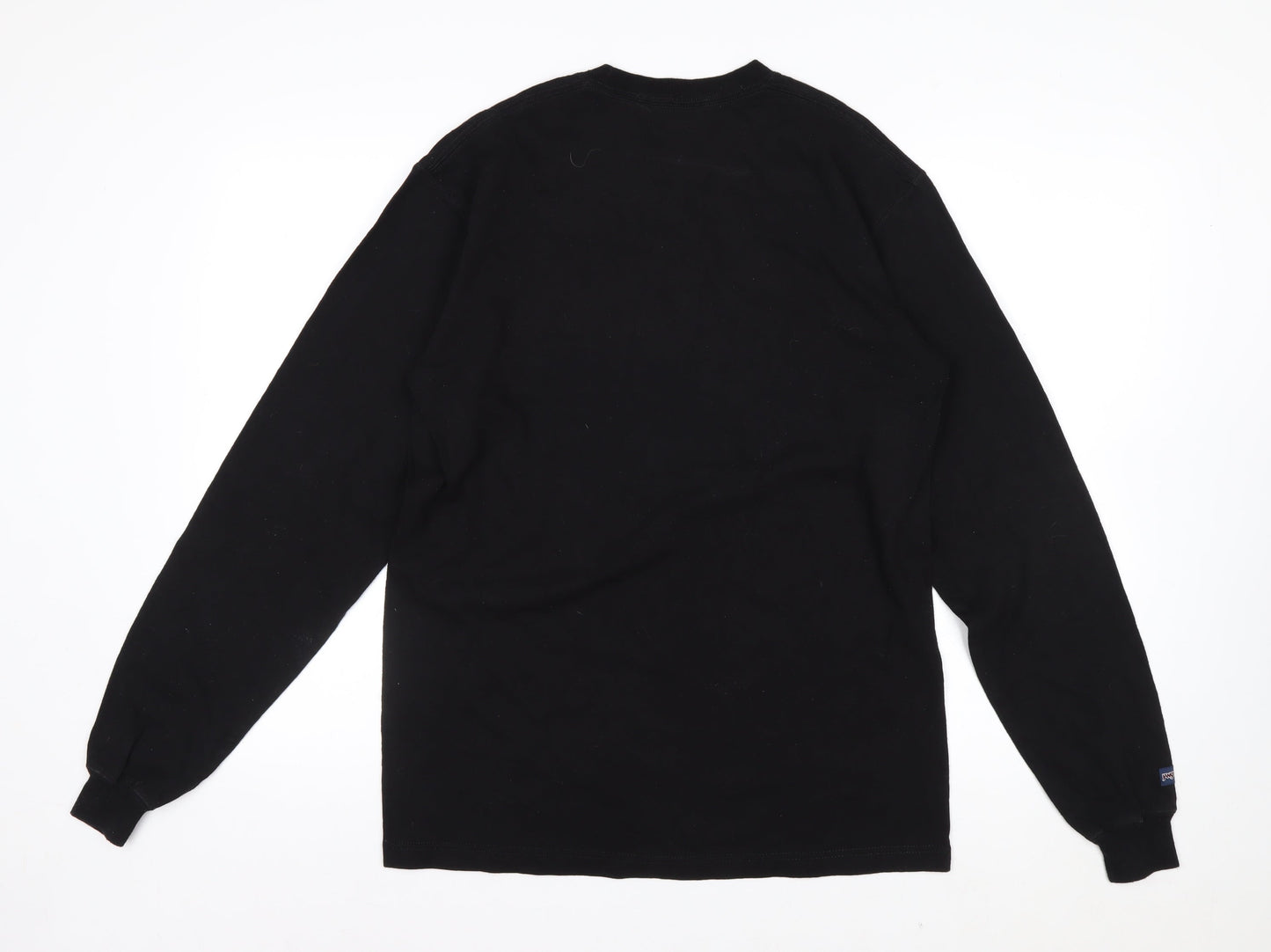 Jansport Men's Black AB Tech Long Sleeve Cotton Graphic Shirt Size M