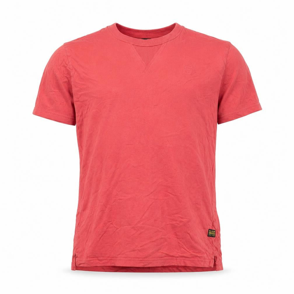 G-Star RAW Men's Red XS Crew Neck Cotton T-Shirt