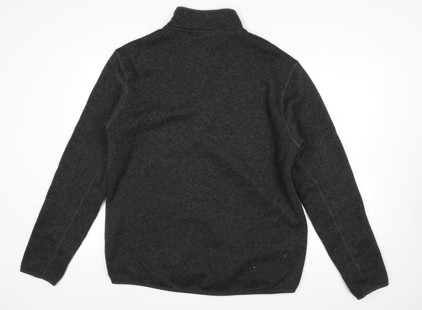 Karrimor Men's Grey XL Fleece 1/4 Zip Pullover Sweatshirt
