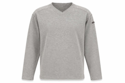 Ted Baker Men’s Grey V-Neck Long Sleeve Knit Top Size L