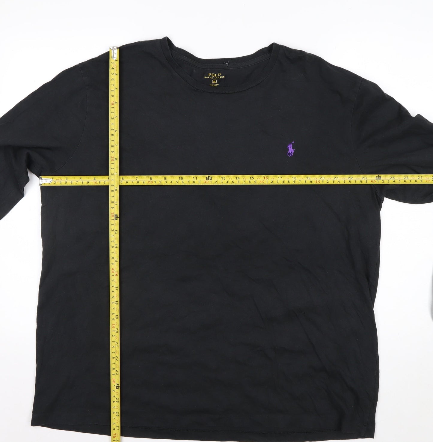 Ralph Lauren Men’s Black Long Sleeve Cotton Shirt XL