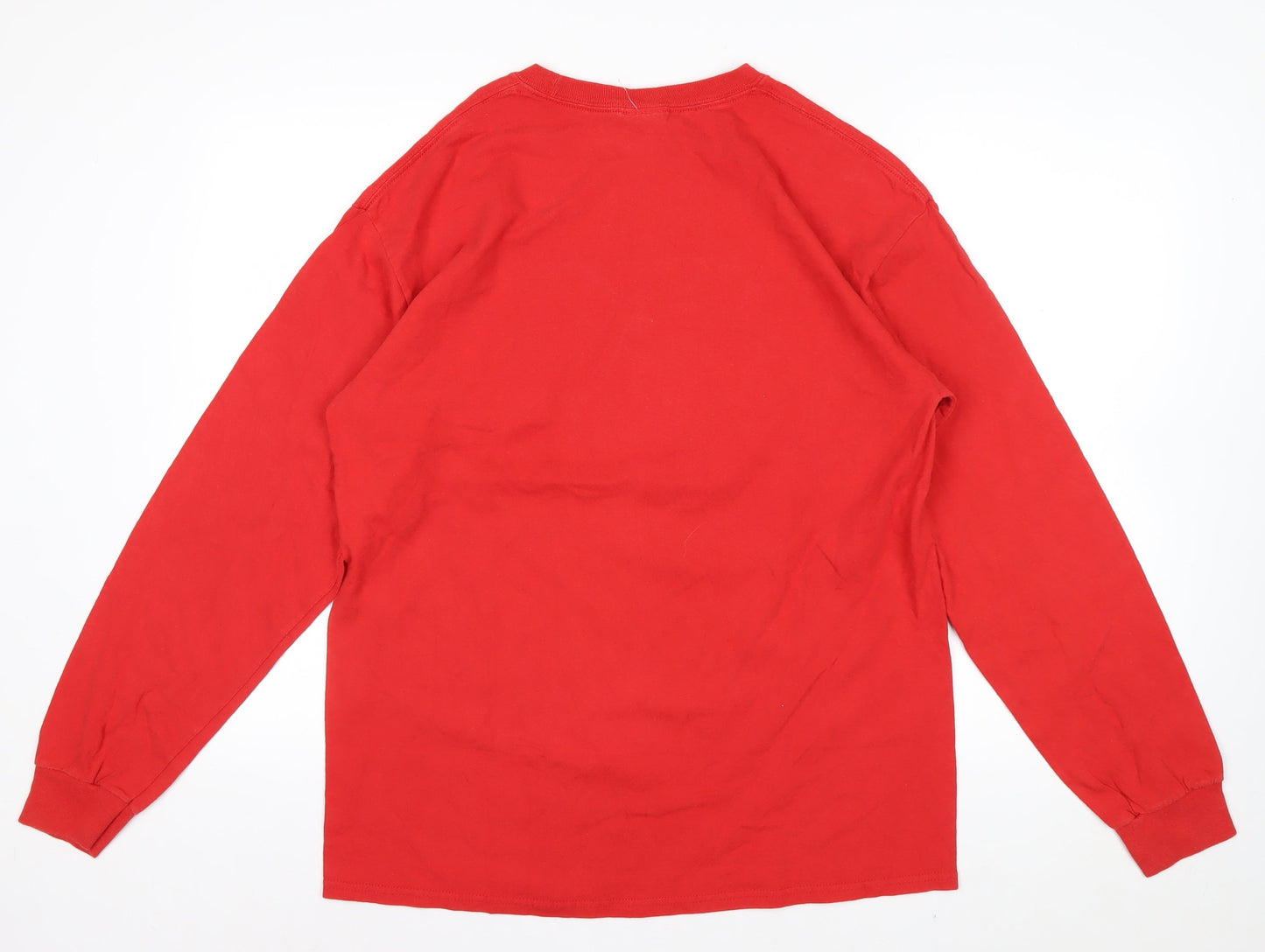 Blue 84 Men's Red Fiesta Bowl Long Sleeve Graphic T-Shirt Size L