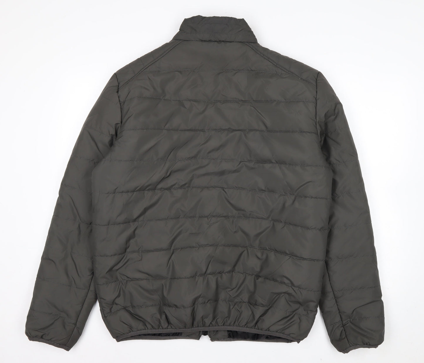 Brave Soul Men's Green XL Puffer Jacket Outdoor Style