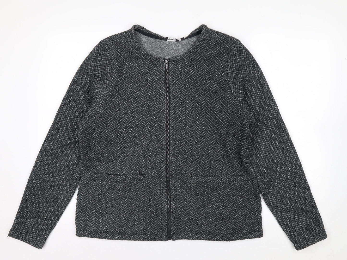 Rohan Womens Grey Finnic Full Zip Fleece Jacket Size L