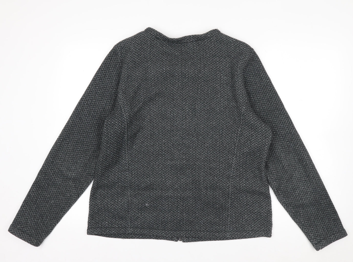 Rohan Womens Grey Finnic Full Zip Fleece Jacket Size L