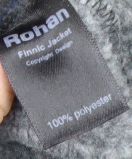 Rohan Womens Grey Finnic Full Zip Fleece Jacket Size L