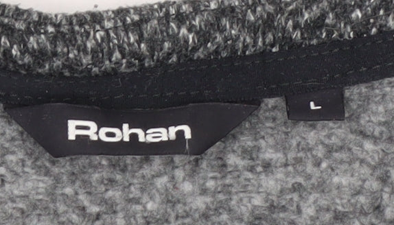 Rohan Womens Grey Finnic Full Zip Fleece Jacket Size L