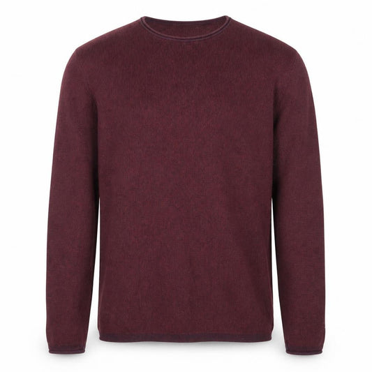 Jack & Jones Men's Red Knit Pullover Jumper Size M