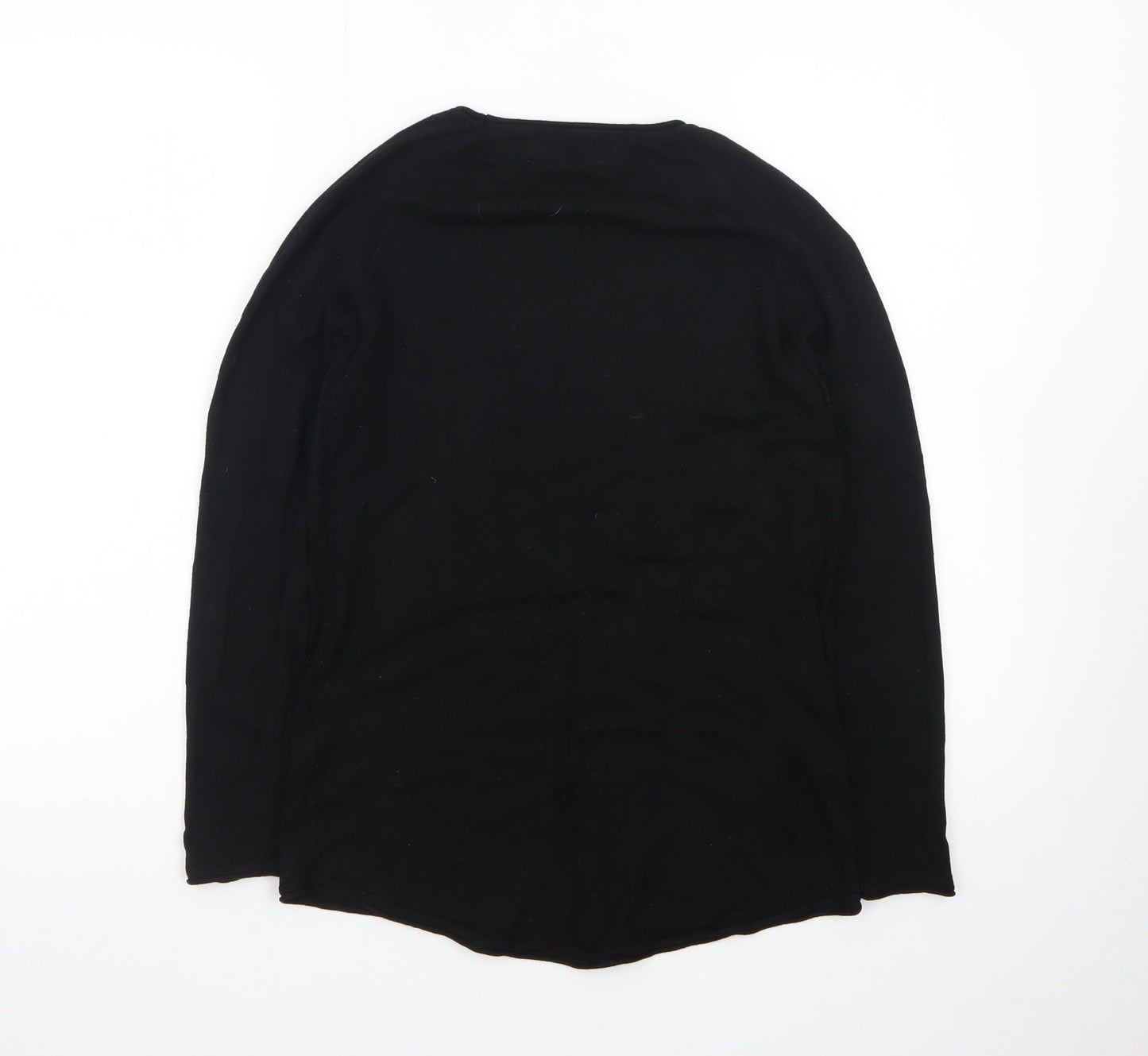 Vero Moda Womens Black XS Crew Neck Long Sleeve Knit Jumper