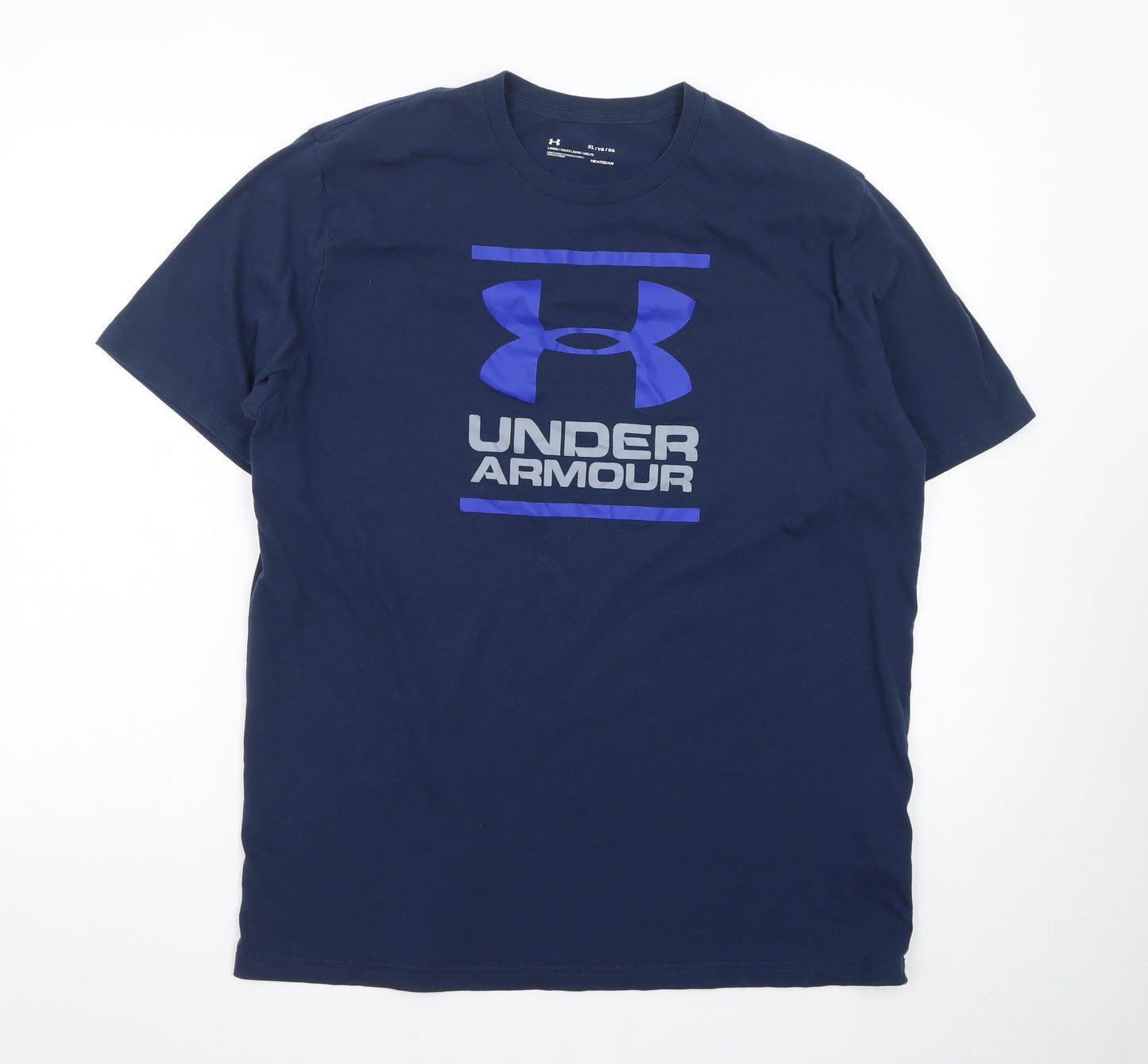 Under Armour Men's Blue XL HeatGear Sports Graphic T-Shirt