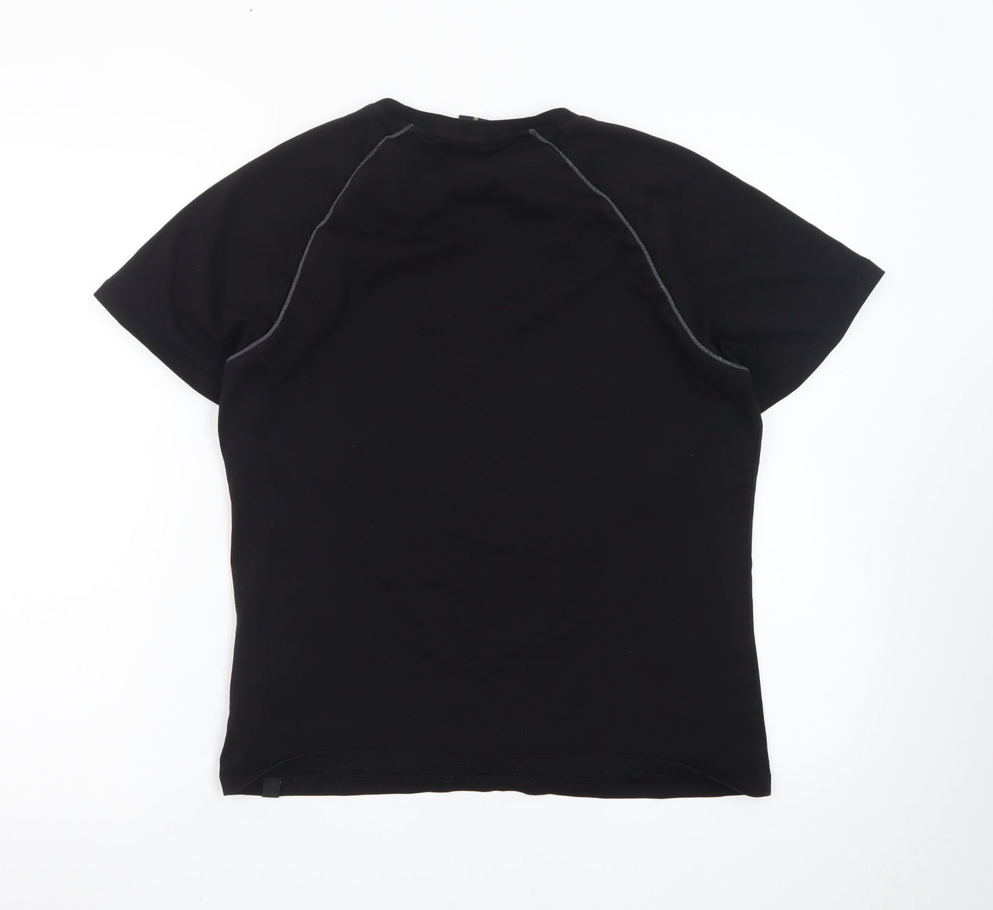 L.F.C. Women's Black Size 6 Short Sleeve Crew Neck T-Shirt