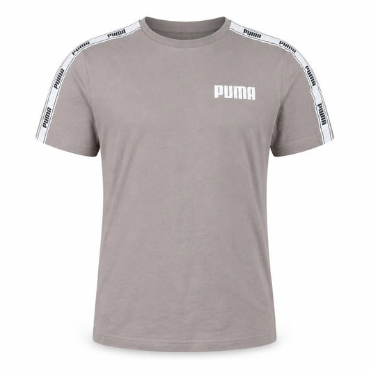 Puma Boys Grey Logo Short Sleeve T-Shirt 15-16 Years