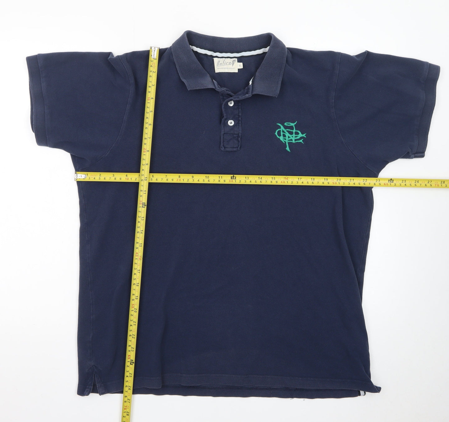 Onfire Men's Blue XL Polo Shirt Embroidered Logo Casual Cotton