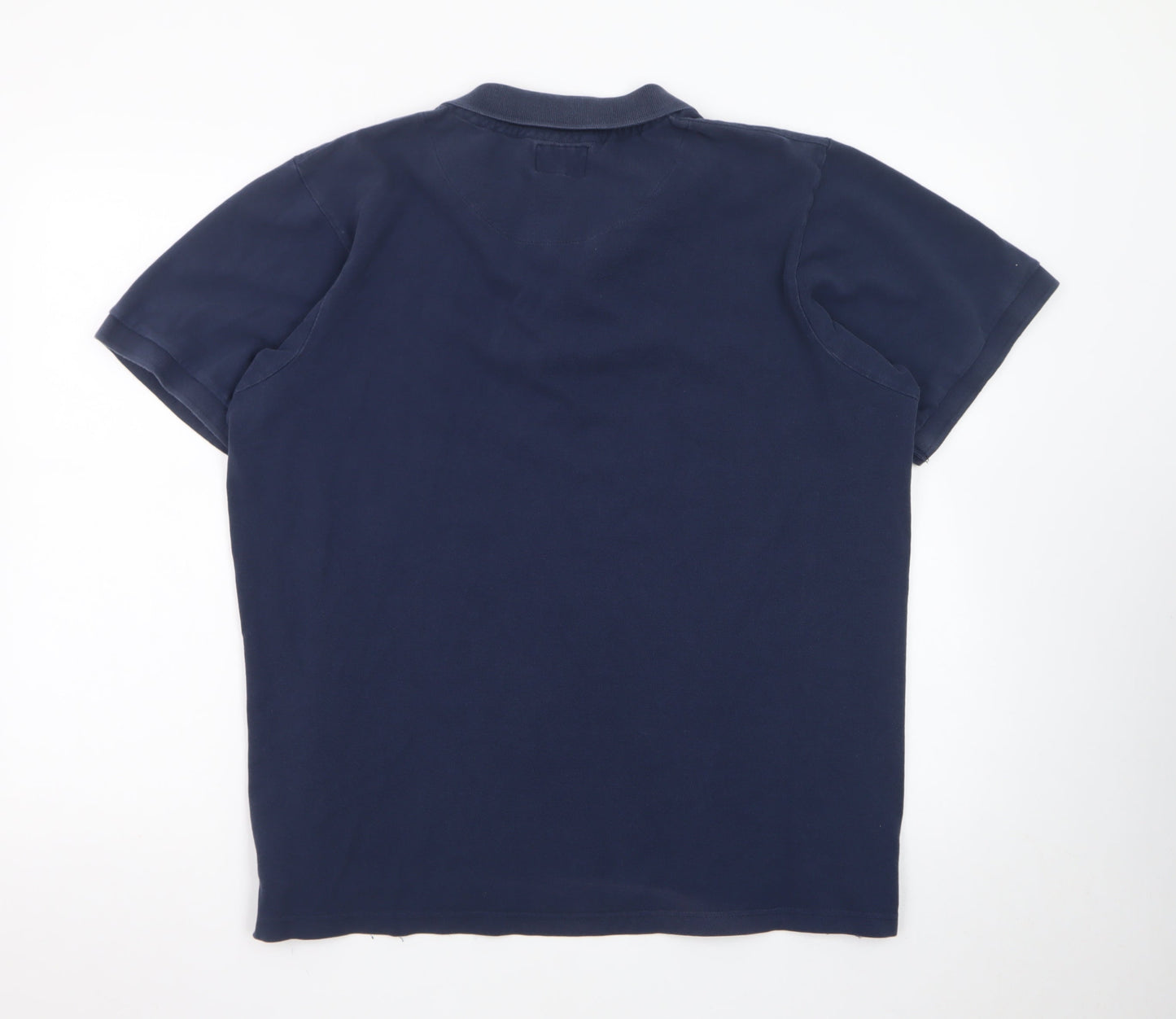 Onfire Men's Blue XL Polo Shirt Embroidered Logo Casual Cotton