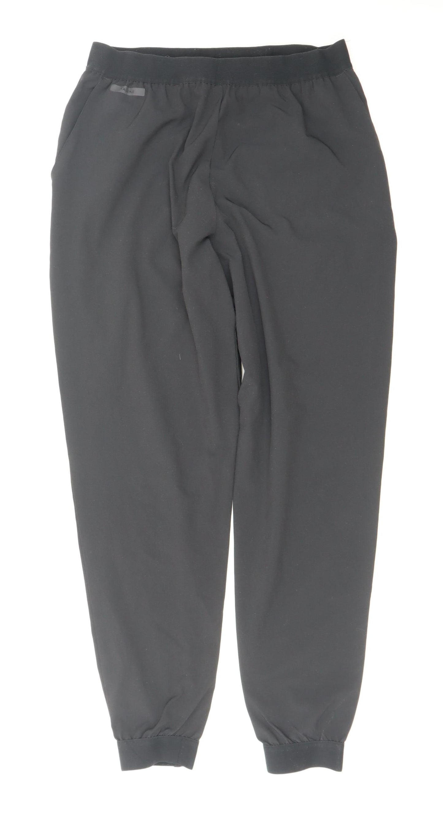 Decathlon Men's Black M Jogger Trousers with Pockets Stretch