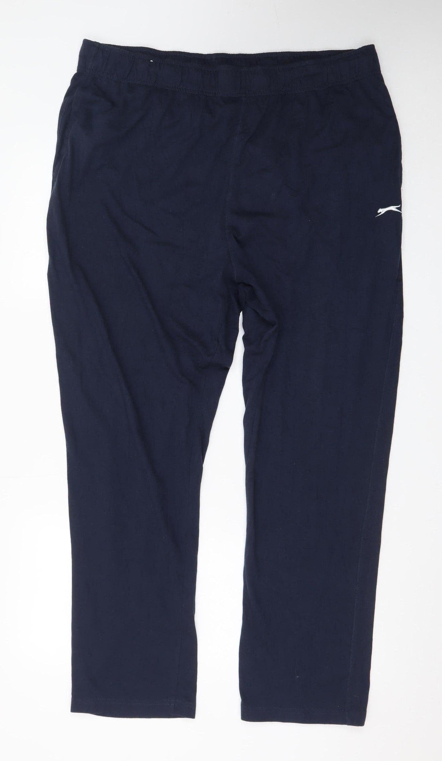 Slazenger Men's Navy Blue 3XL Jogger Sweatpants with Elastic Waist