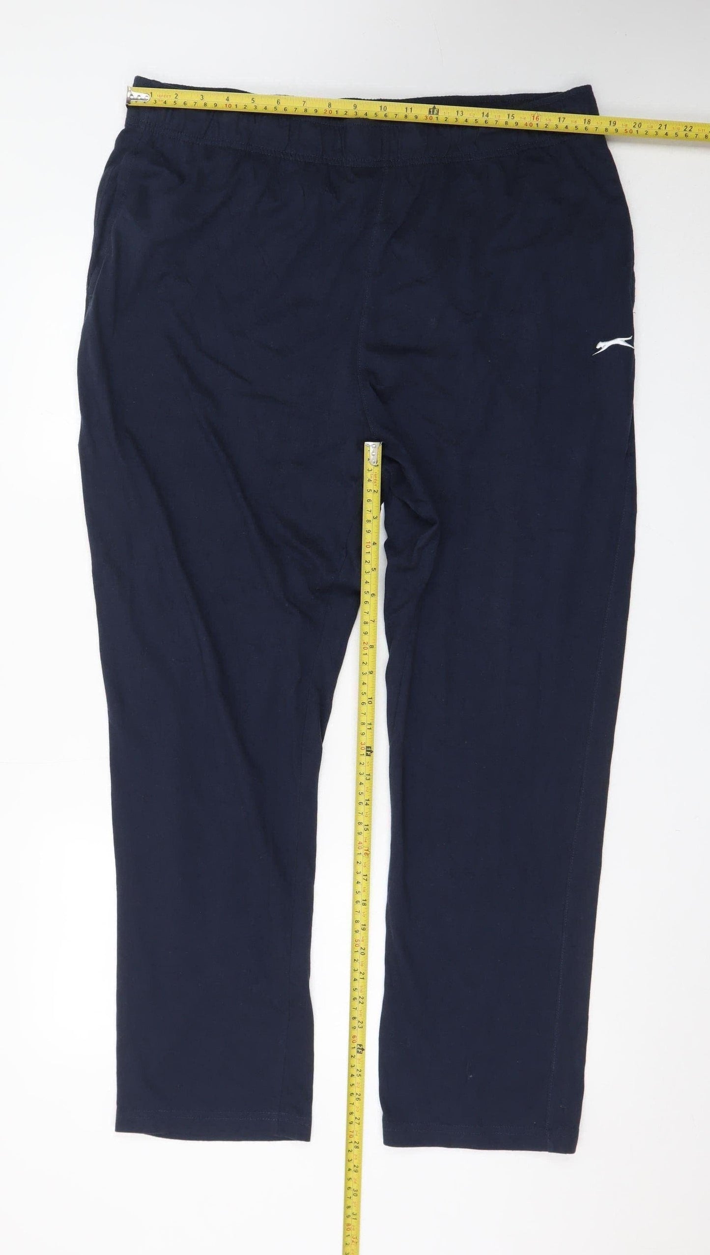 Slazenger Men's Navy Blue 3XL Jogger Sweatpants with Elastic Waist