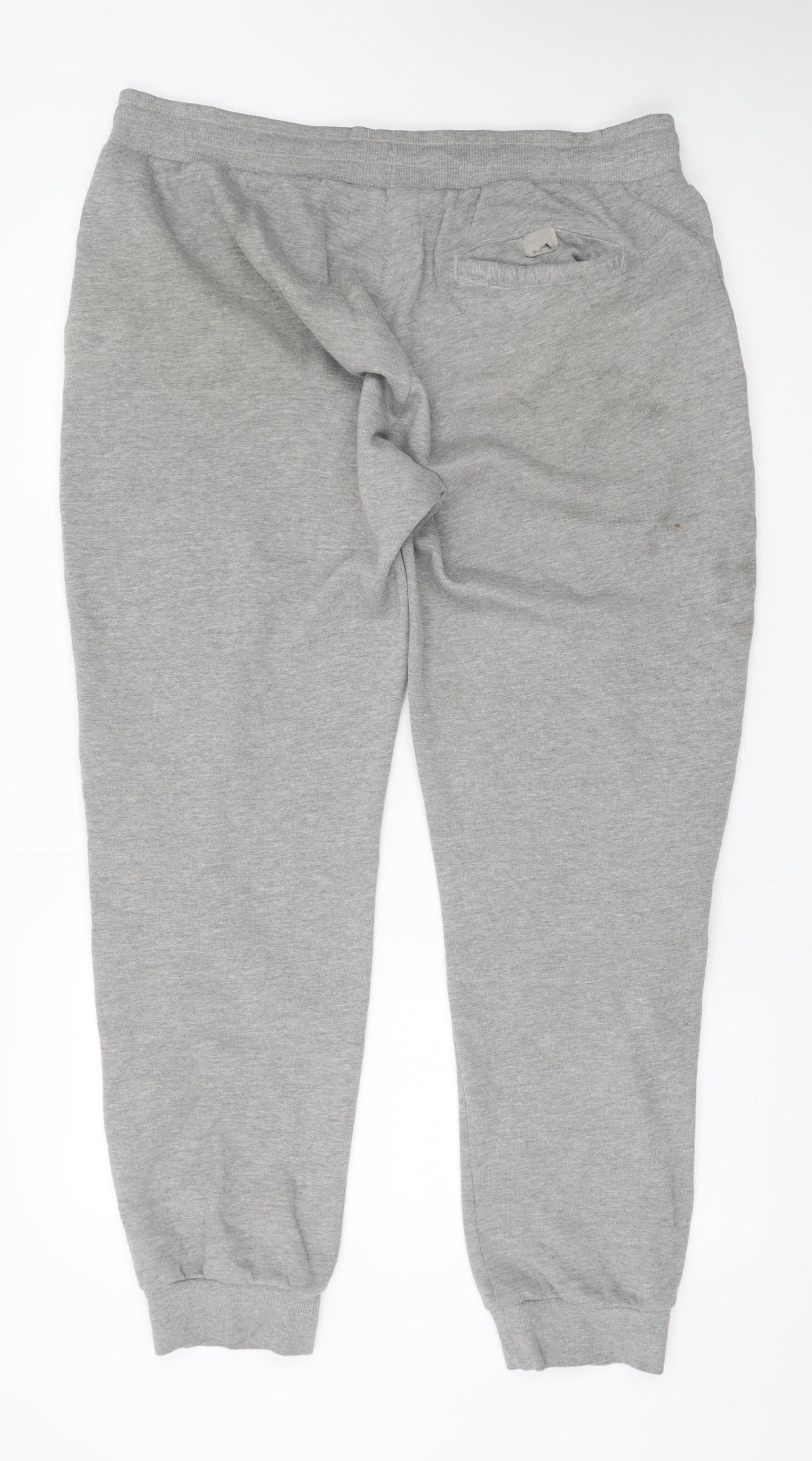 Ellesse Mens Grey Jogger Sweatpants XL Relaxed Fit Casual Trousers