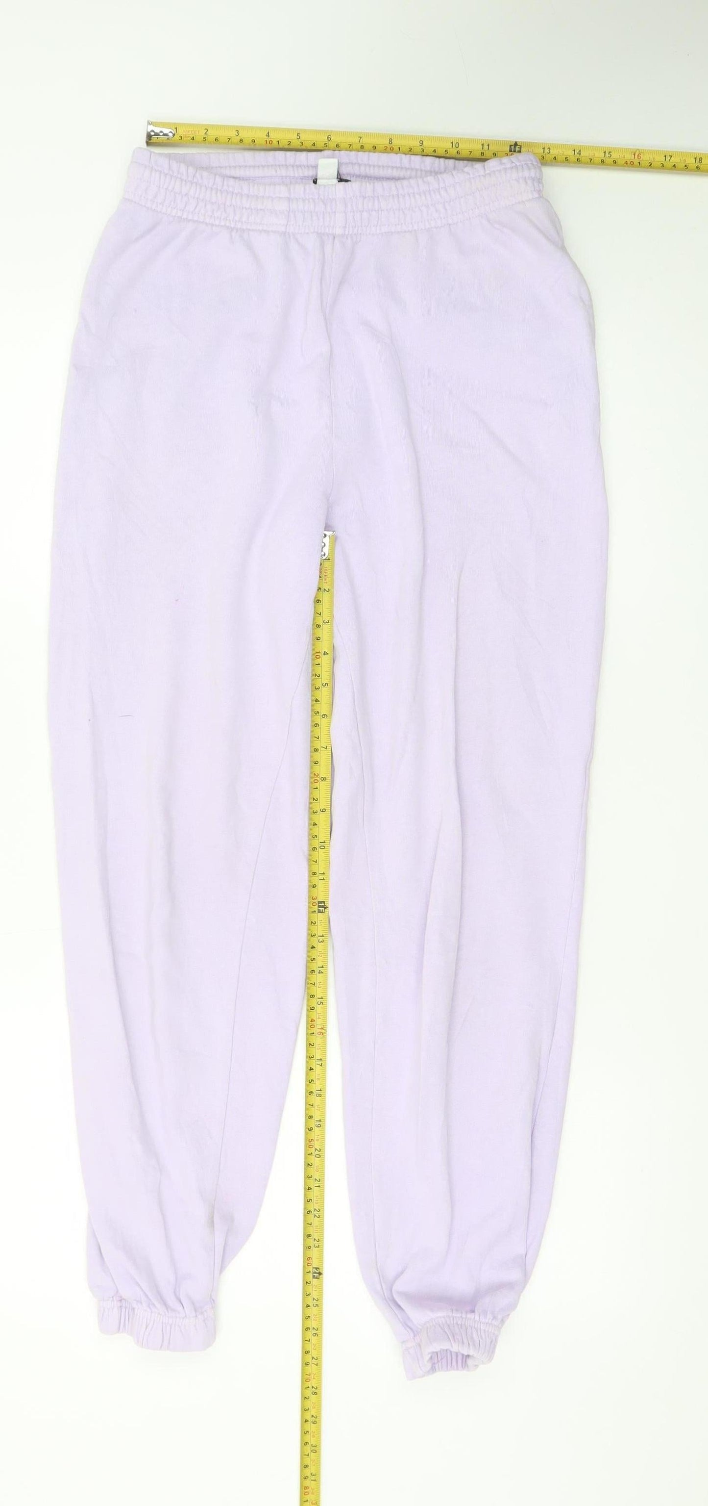 Topshop Women’s Purple Jogger Trousers Size S Comfortable Casual