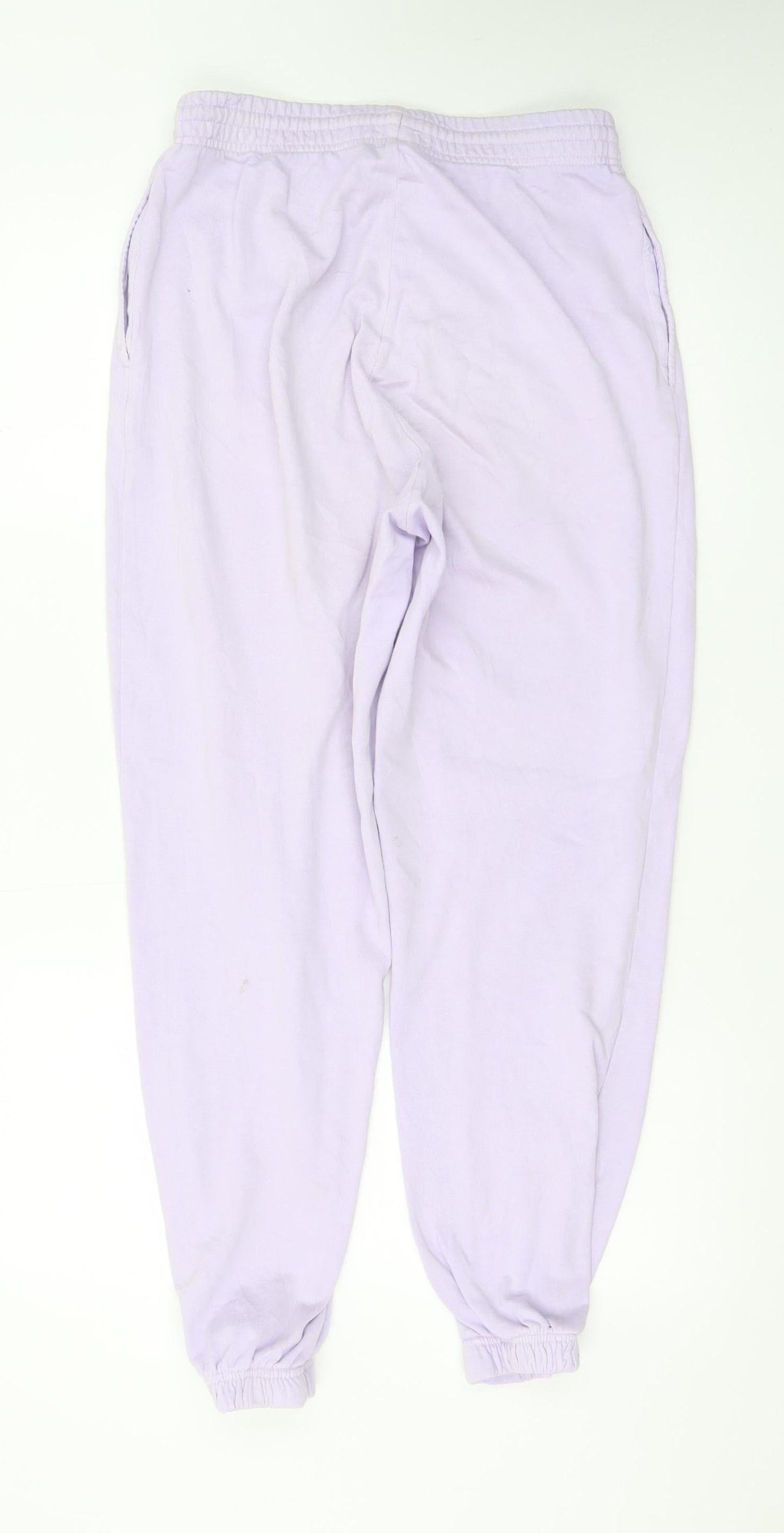 Topshop Women’s Purple Jogger Trousers Size S Comfortable Casual