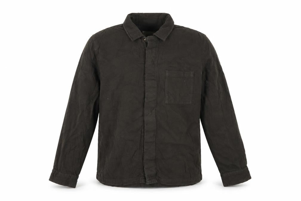 Folk Men’s Brown Cotton Long Sleeve Regular Fit Formal Shirt M