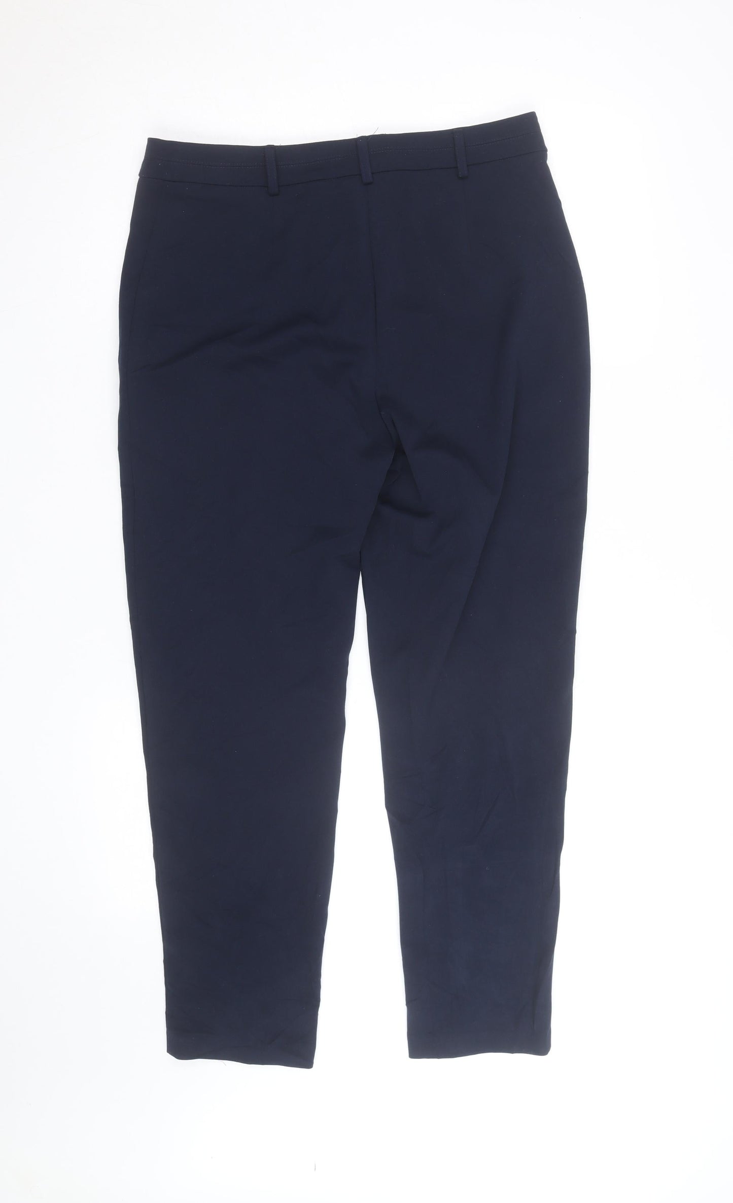 Roman Blue Slim Fit Women's Trousers Size 12 Stretch Comfort
