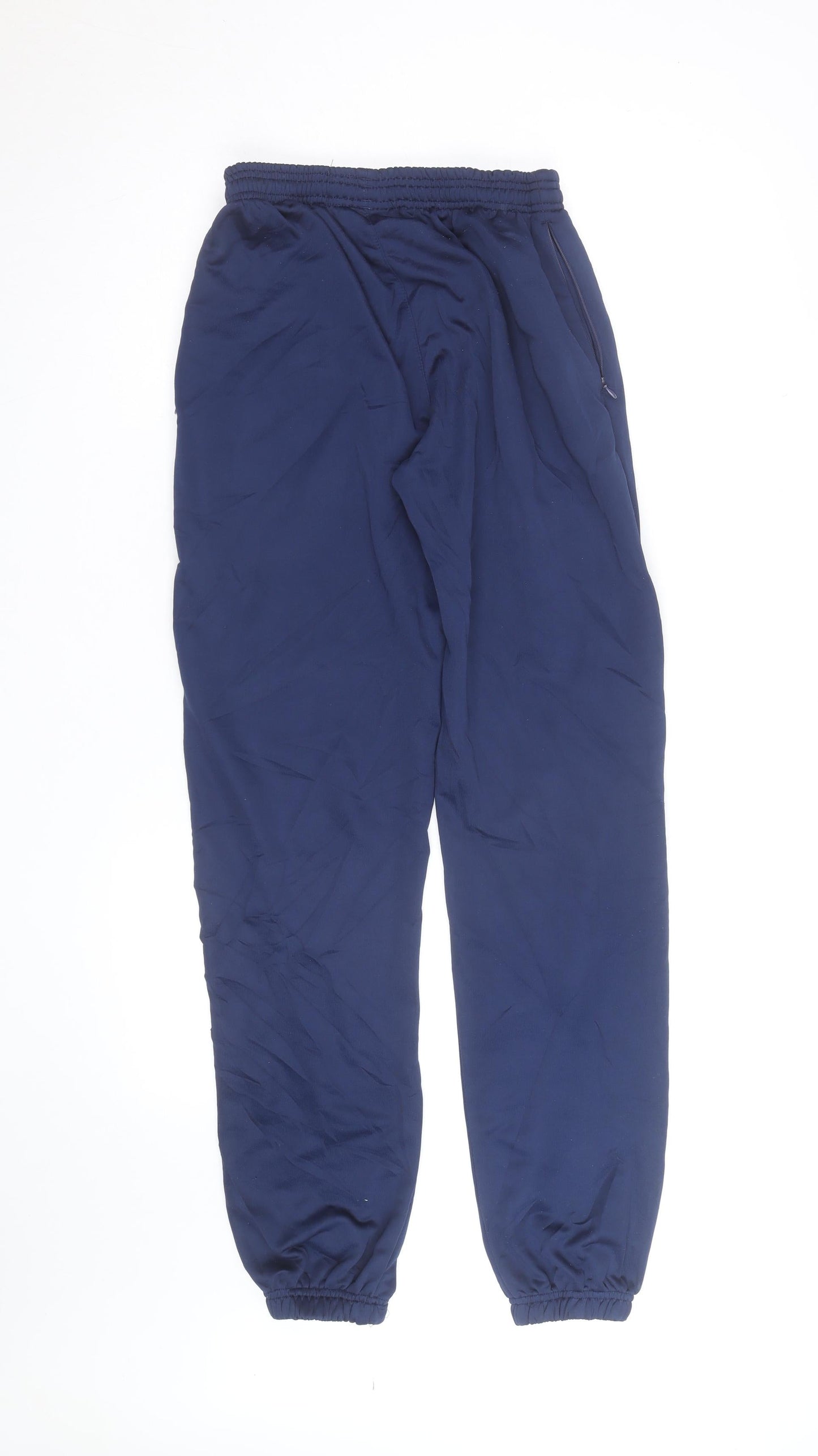 Surridge Men's Blue Track Pants M Regular Fit Quick Dry Activewear