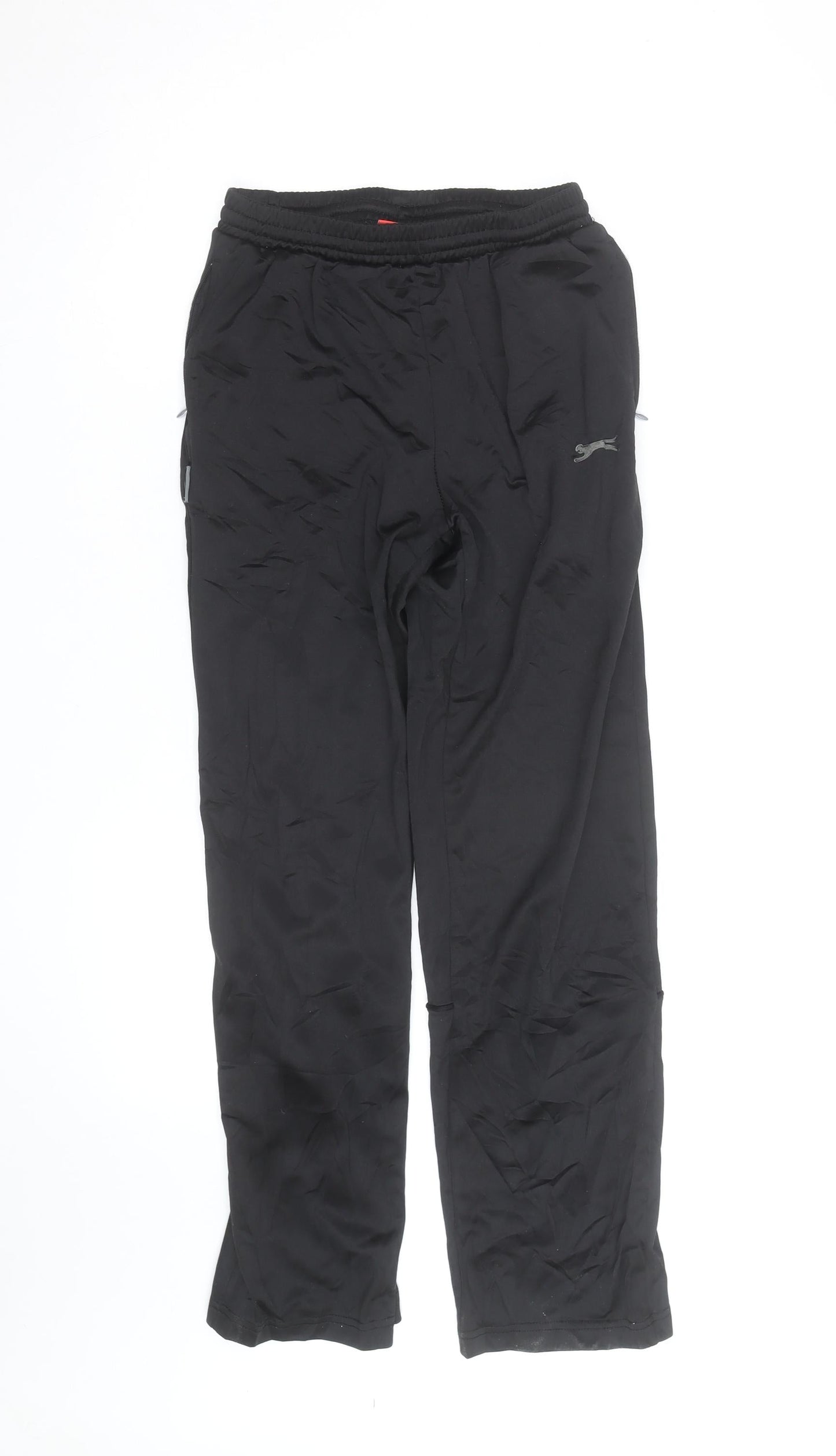 Slazenger Men's Black XS Track Pants Quick Dry Activewear Trousers