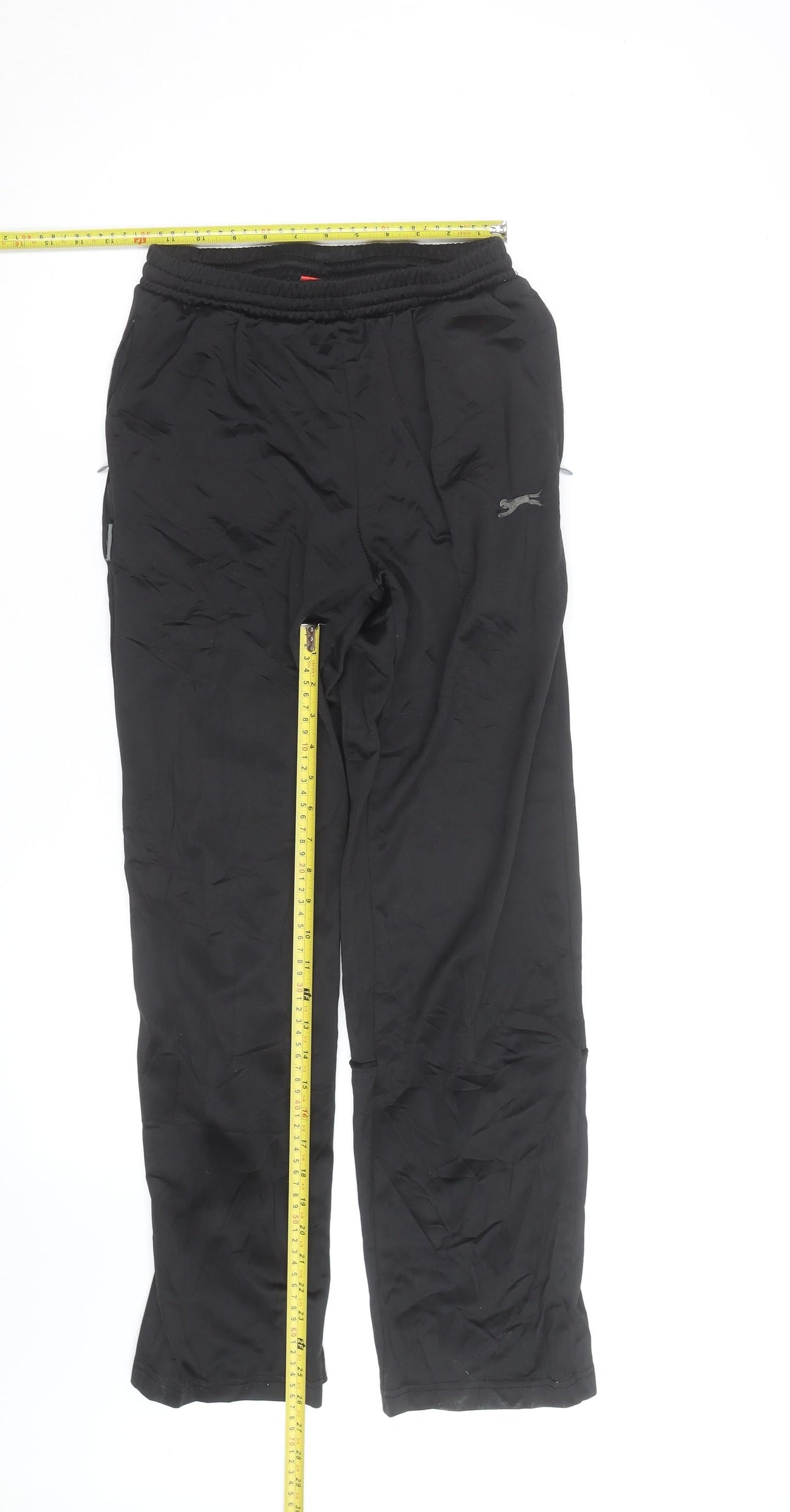 Slazenger Men's Black XS Track Pants Quick Dry Activewear Trousers