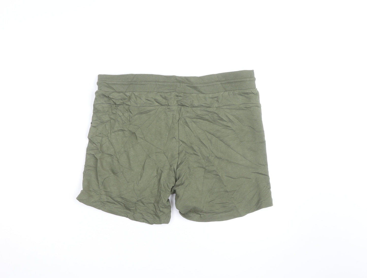 Jack & Jones Men's Green Athletic Shorts L Regular Fit Drawstring
