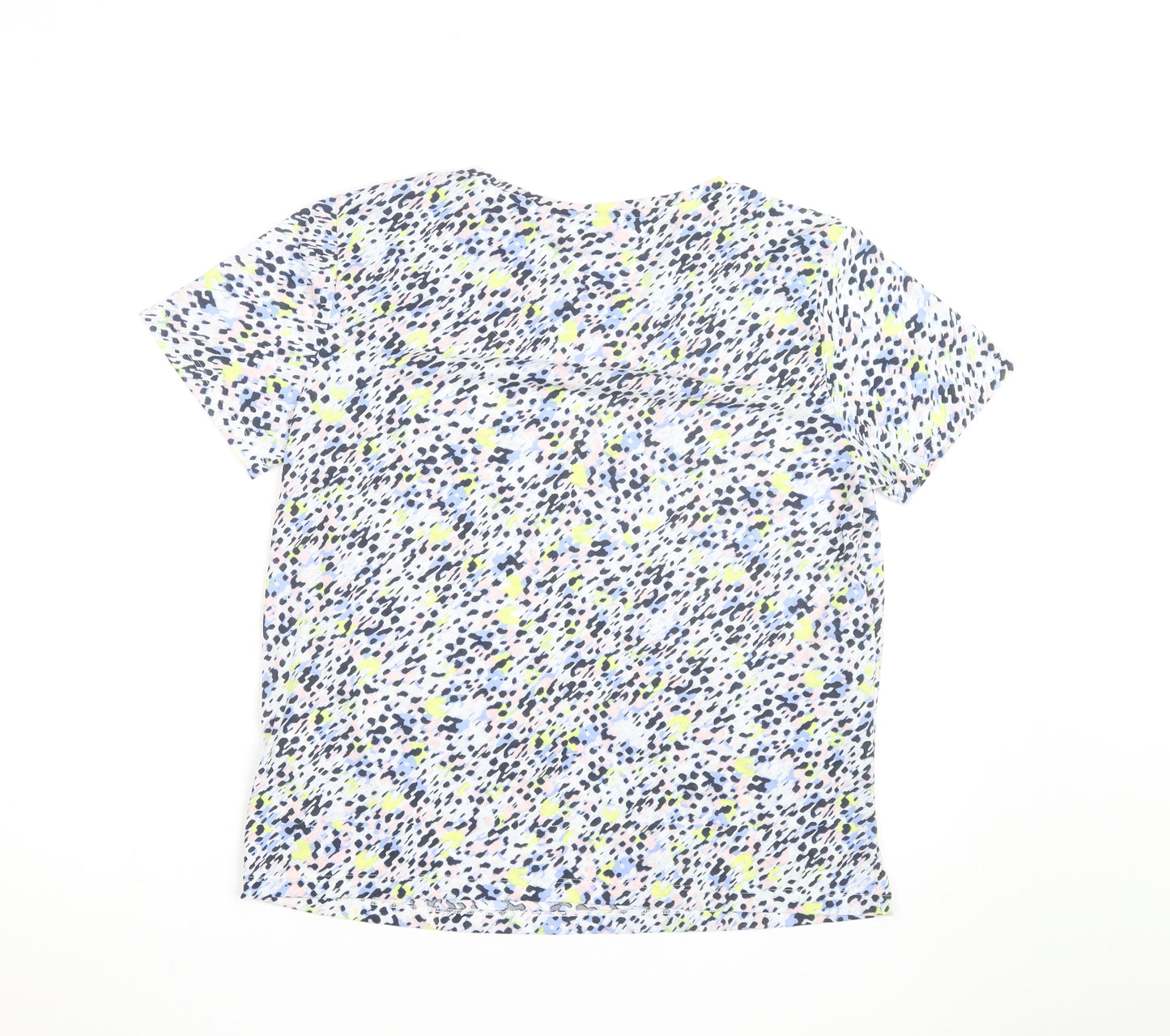 Marks and Spencer Women's Multicoloured Animal Print T-Shirt Size 12