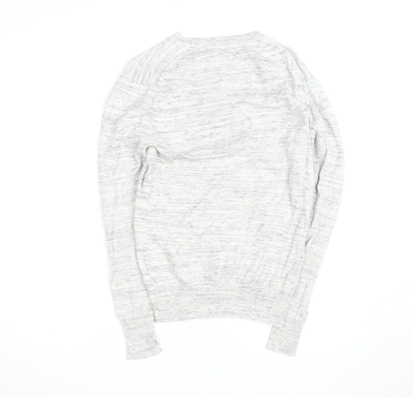 Superdry Men's Grey Small Crew Neck Pullover Jumper