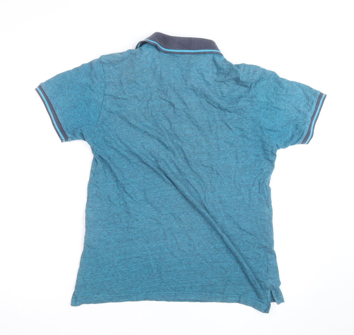 Pierre Cardin Mens Blue Regular Fit Polo Shirt Size M