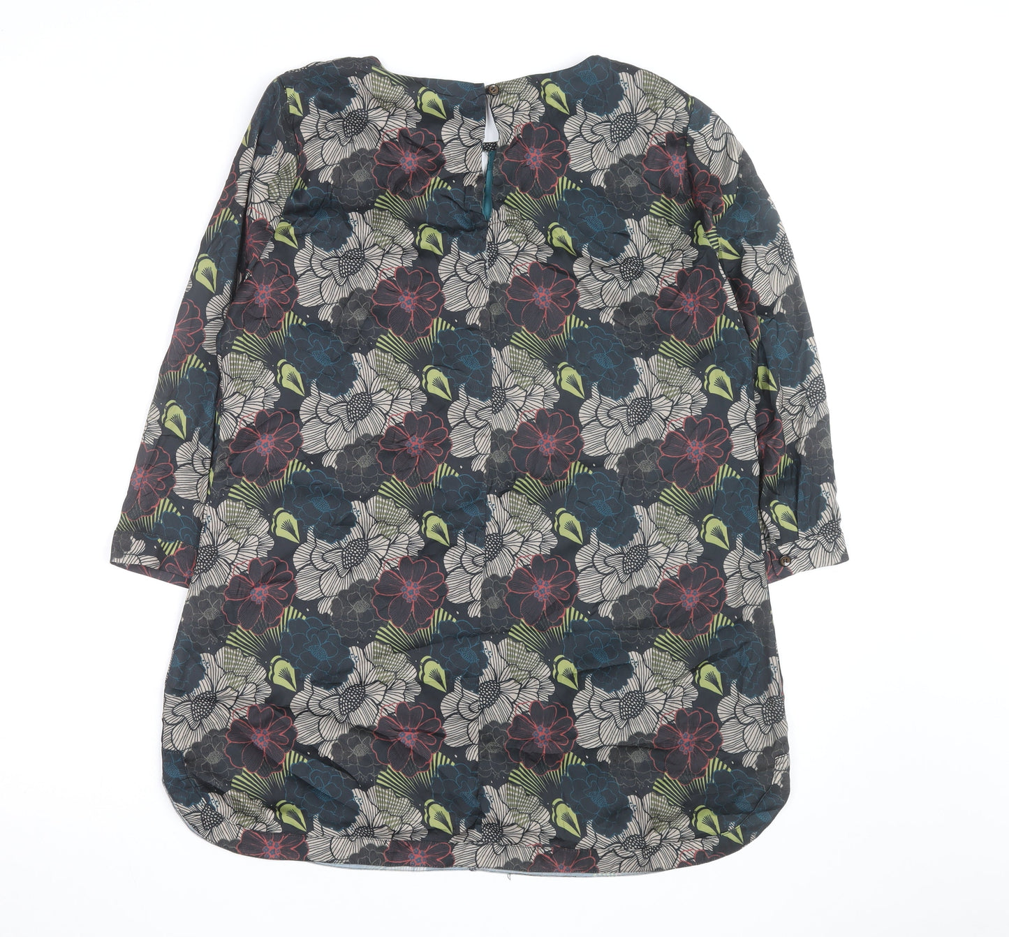 Ness Women’s Multicoloured Floral Tunic Blouse UK 12