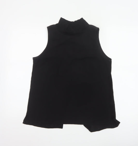 Prewornwholesale purple cropped slim fit active T-shirt with short sleeves and a high neckline.