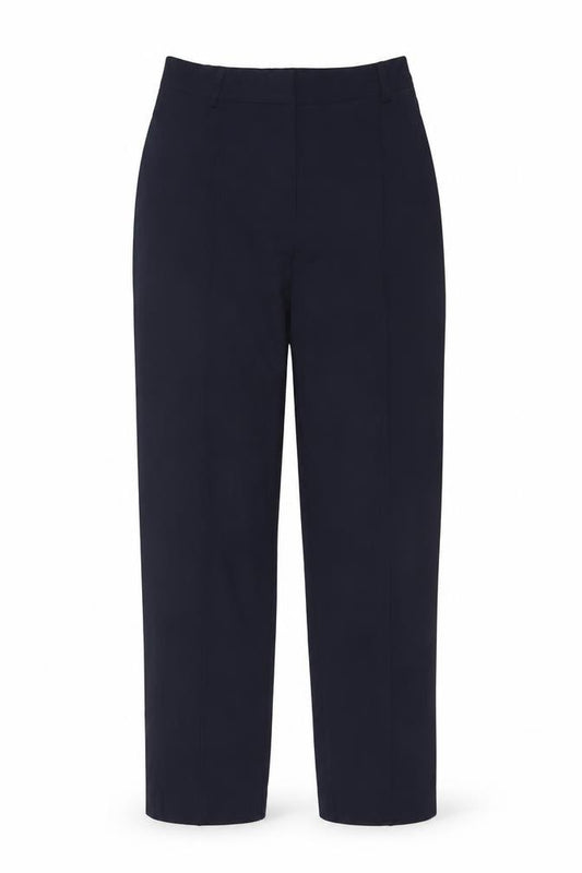 Marks and Spencer Women’s Blue Size 10 The Freya Relaxed Straight Trousers