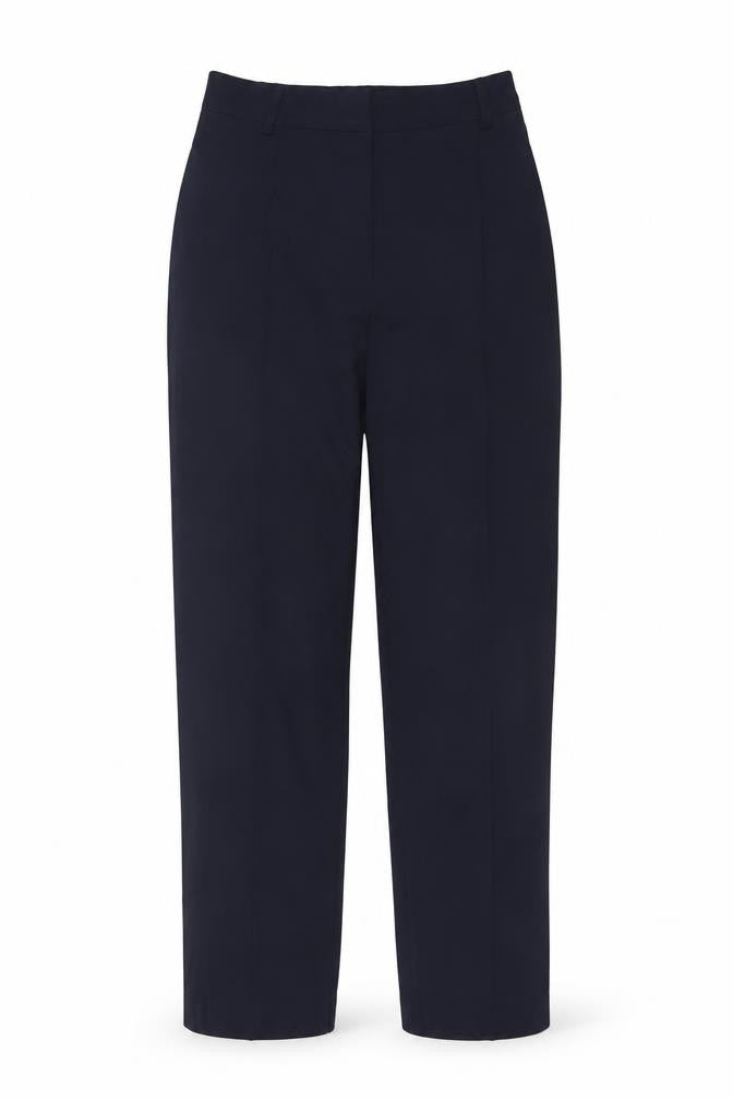 Marks & Spencer Women’s Blue Size 10 The Freya Relaxed Straight Trousers