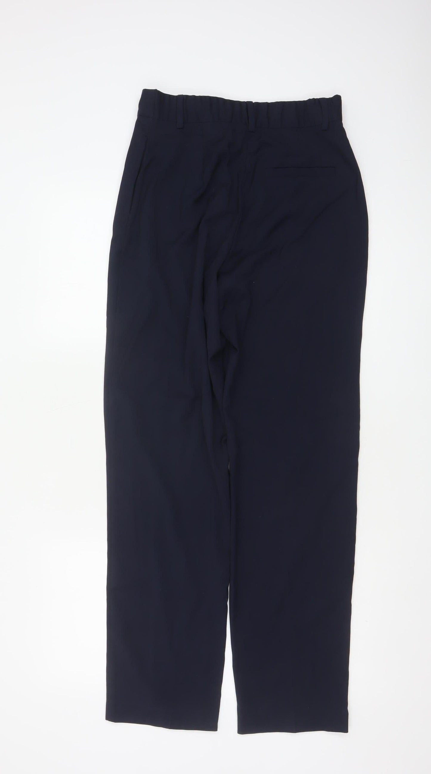 Marks and Spencer Women’s Blue Size 10 The Freya Relaxed Straight Trousers