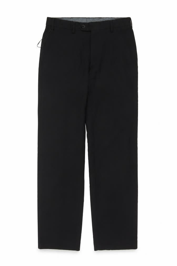 Marks & Spencer Men's Black 32x33 Tailored Dress Trousers